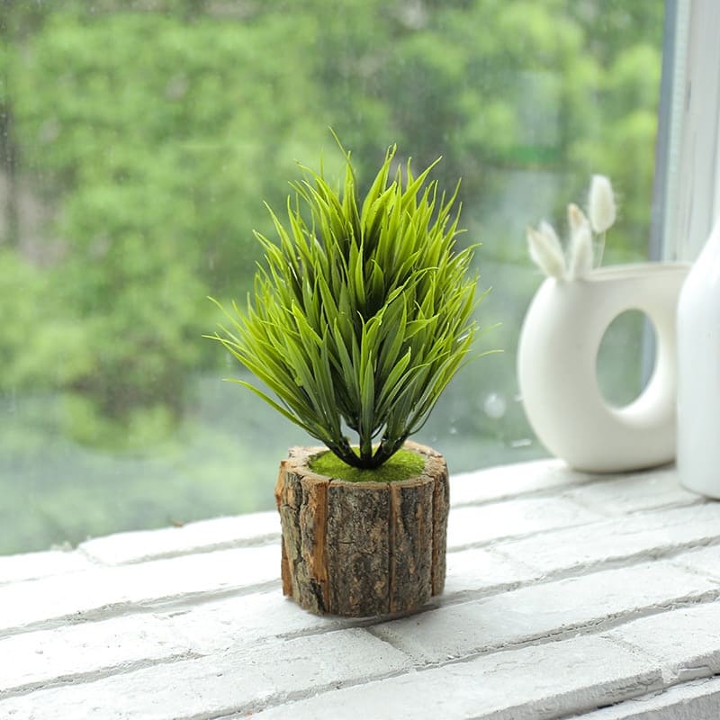 Fausse Plante Miniature en Pot