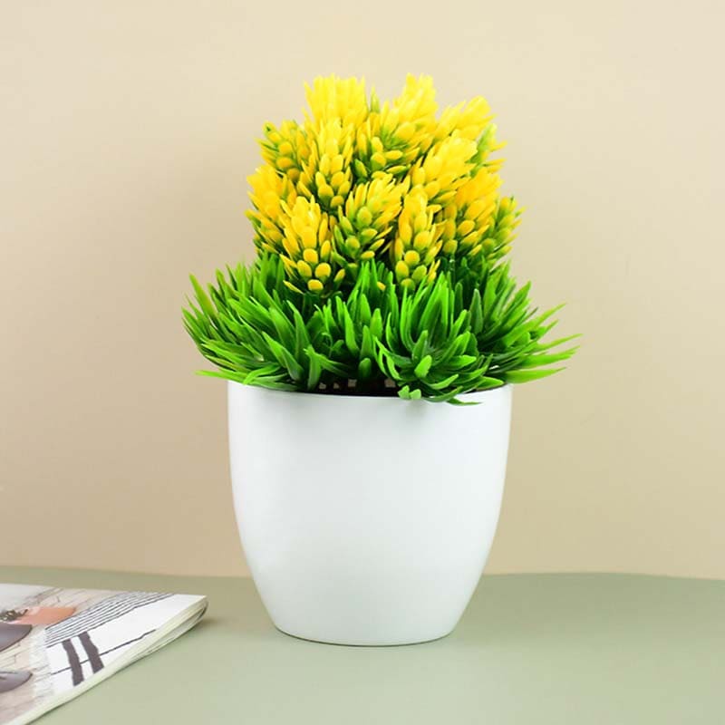 Plante Artificielle Déco Mini Cannesia Vert