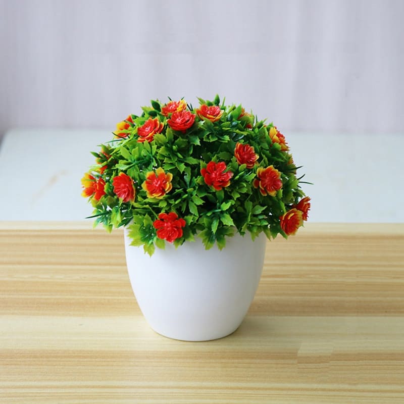 Plante Artificielle de Bureau en Pot.