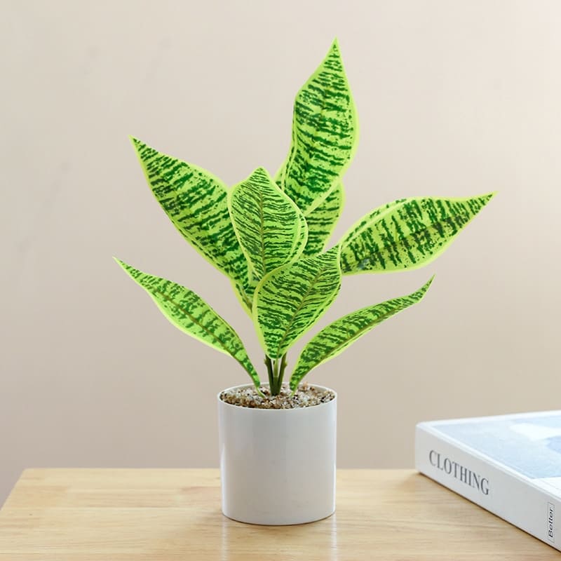 Plante Fausse Déco Intérieure en Pot
