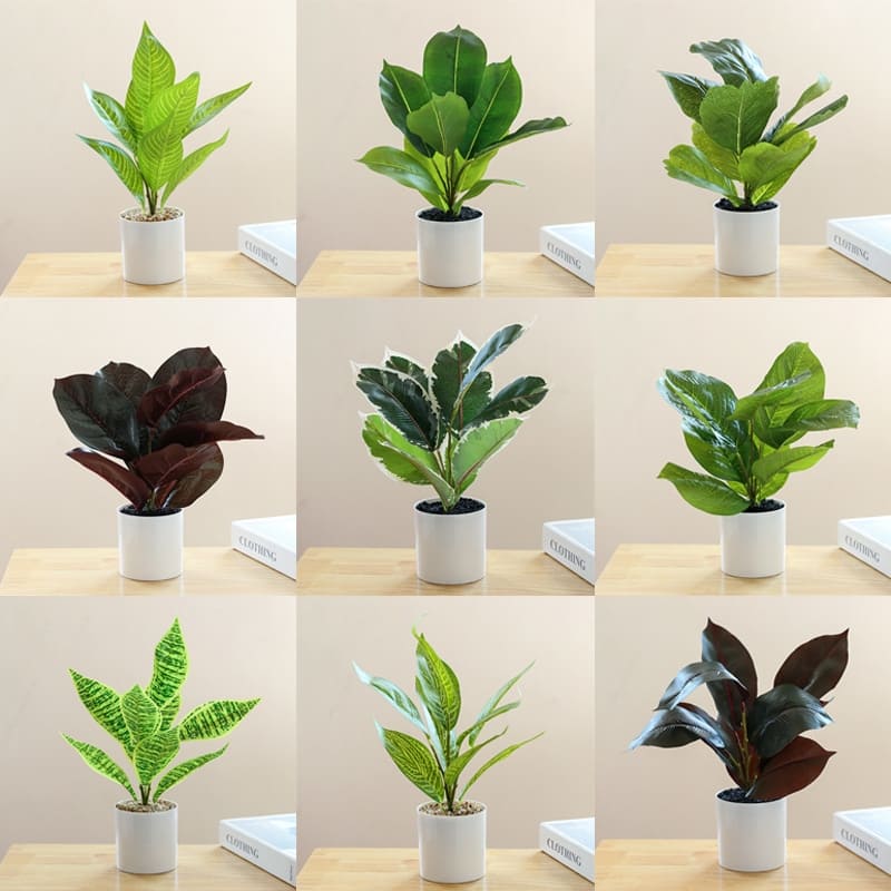 Plante Fausse Déco Intérieure en Pot