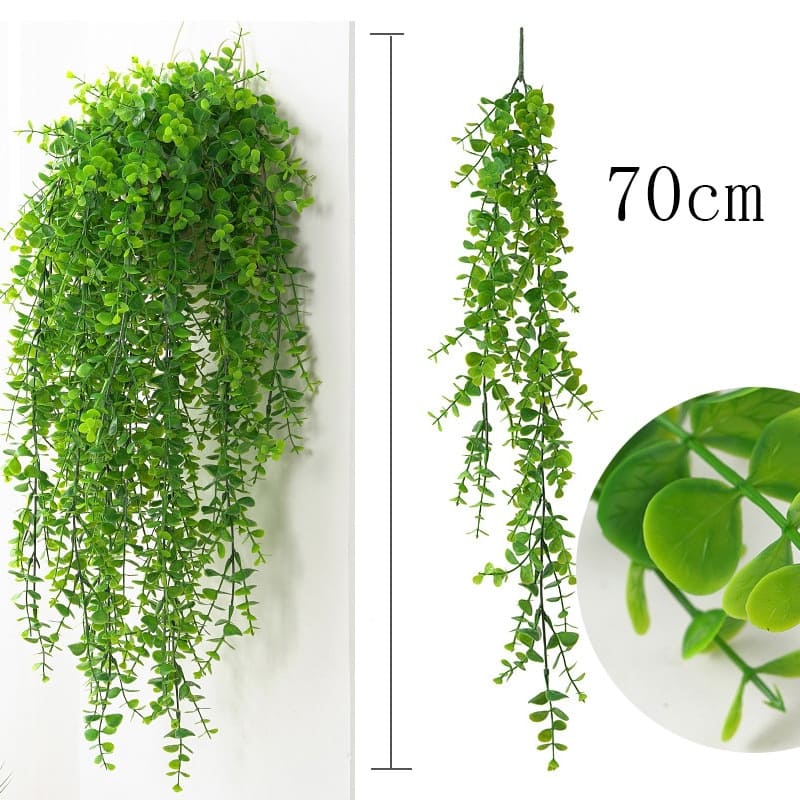 Plantes Artificielles Retombantes en Soie - Déco Murale Naturelle
