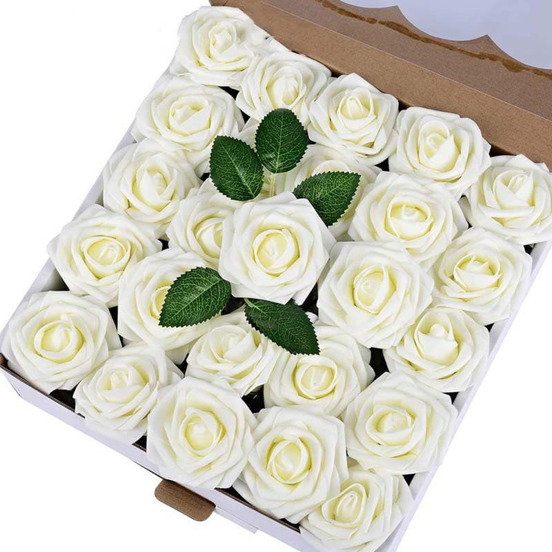 Roses en Mousse Artificielle