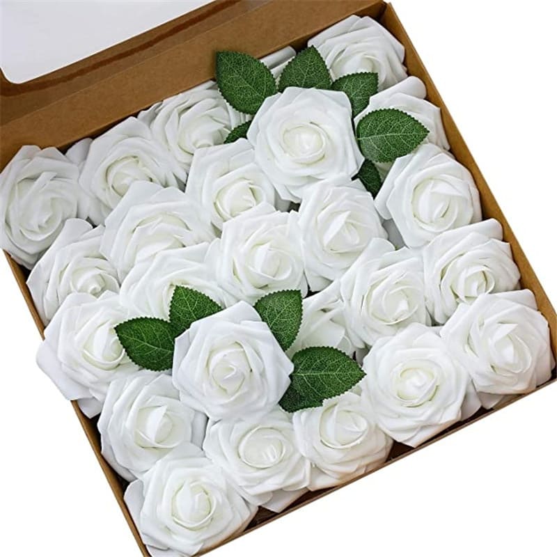 Roses en Mousse Artificielle