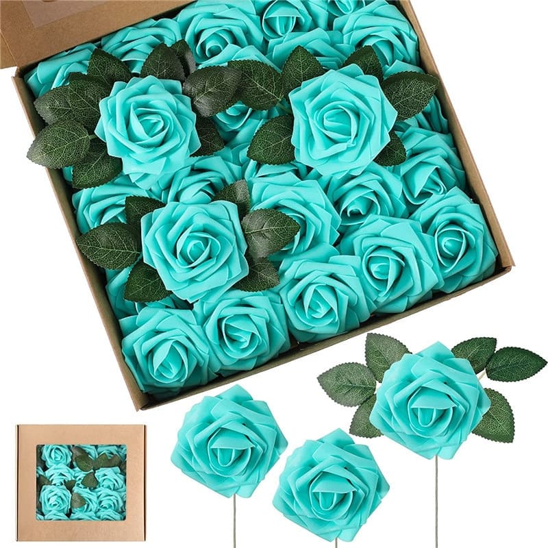 Roses en Mousse Artificielle