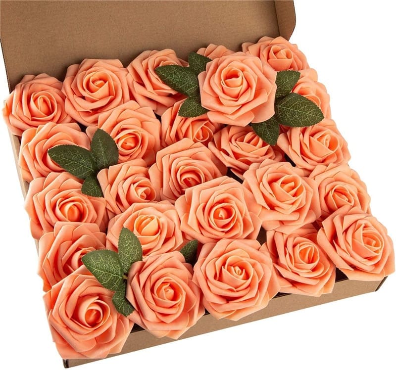 Roses en Mousse Artificielle
