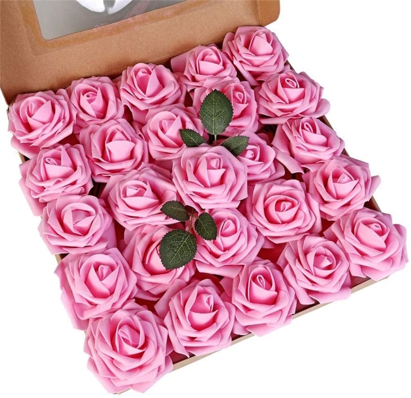 Roses en Mousse Artificielle