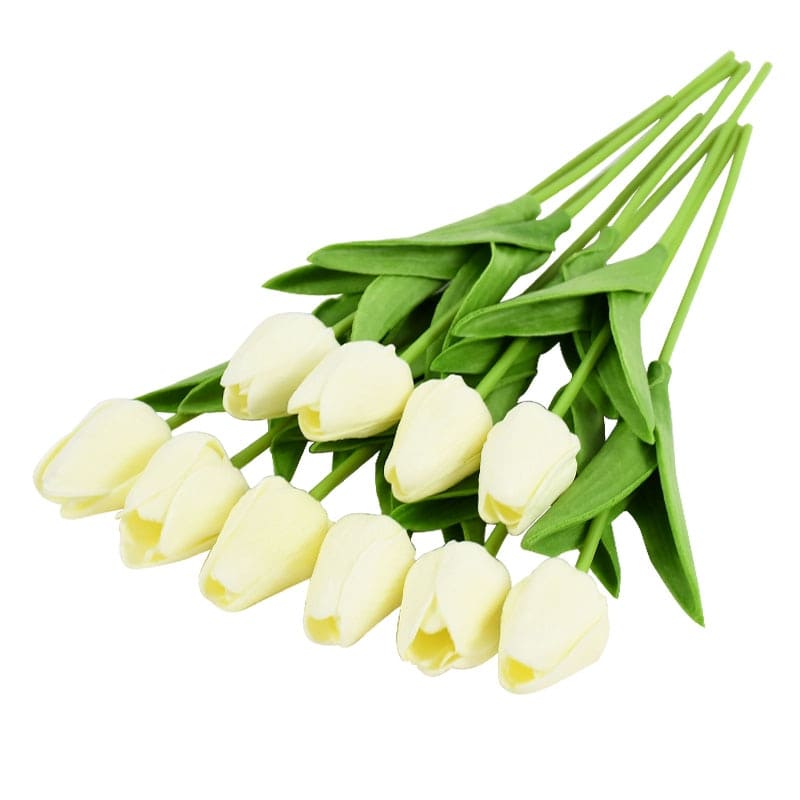 Tulipes Artificielles de Qualité - Décoration Intérieure Botanique