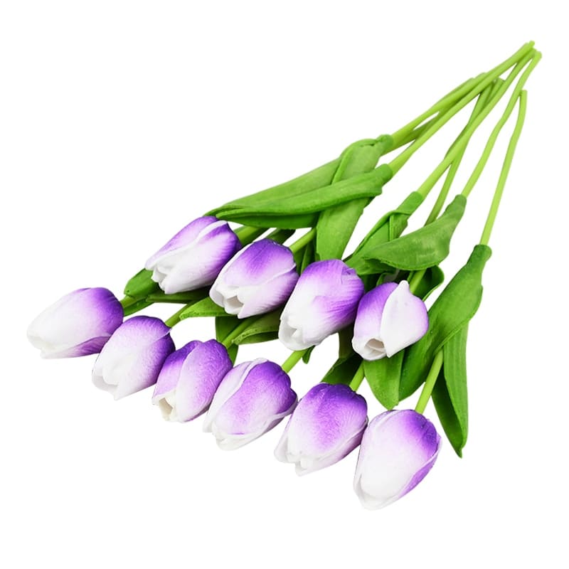 Tulipes Artificielles de Qualité - Décoration Intérieure Botanique