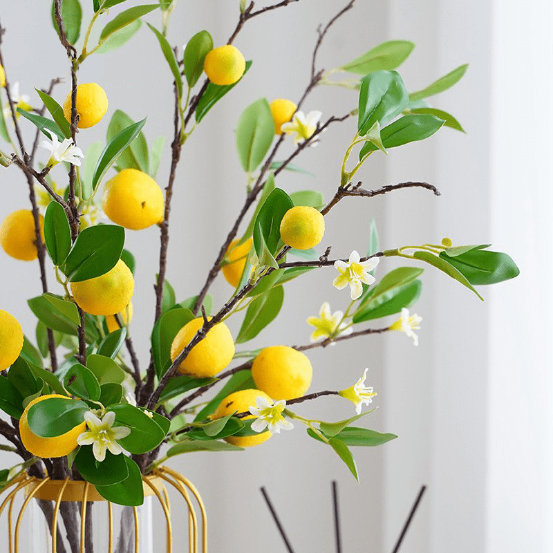 Citronnier Artificiel Décoratif 90cm