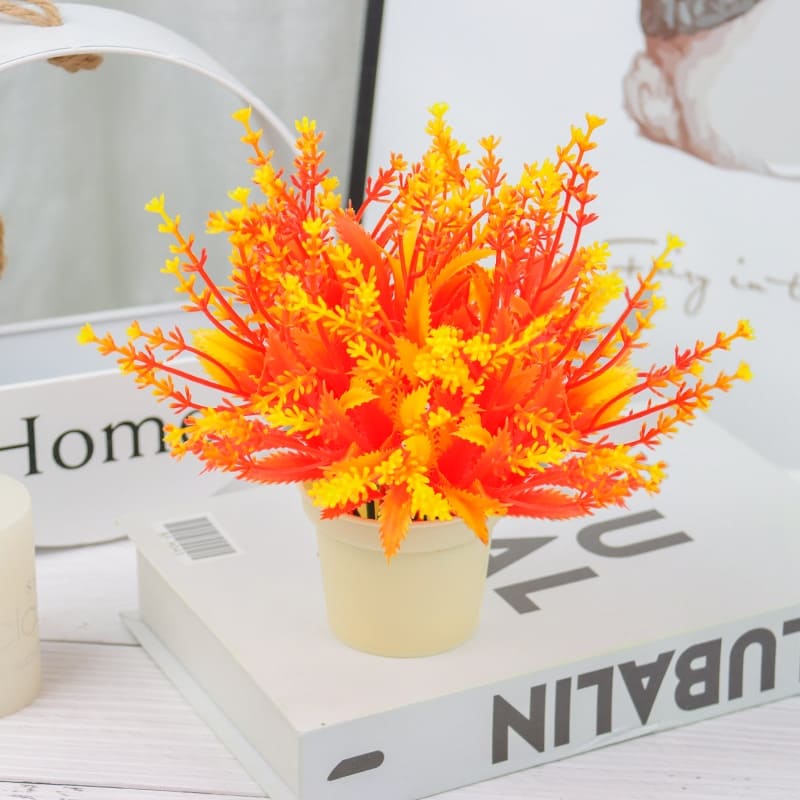 Fleur Artificielle Orange
