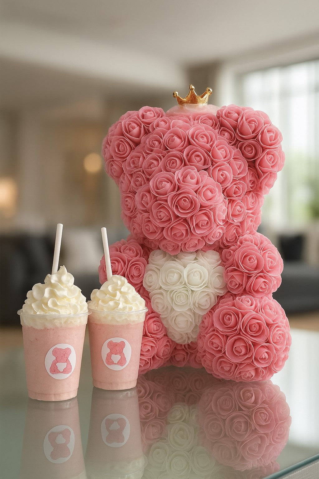 Ours en Rose Artificielle