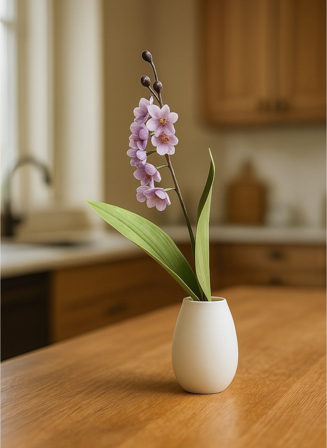 Brin de Muguet Artificiel en Tissu