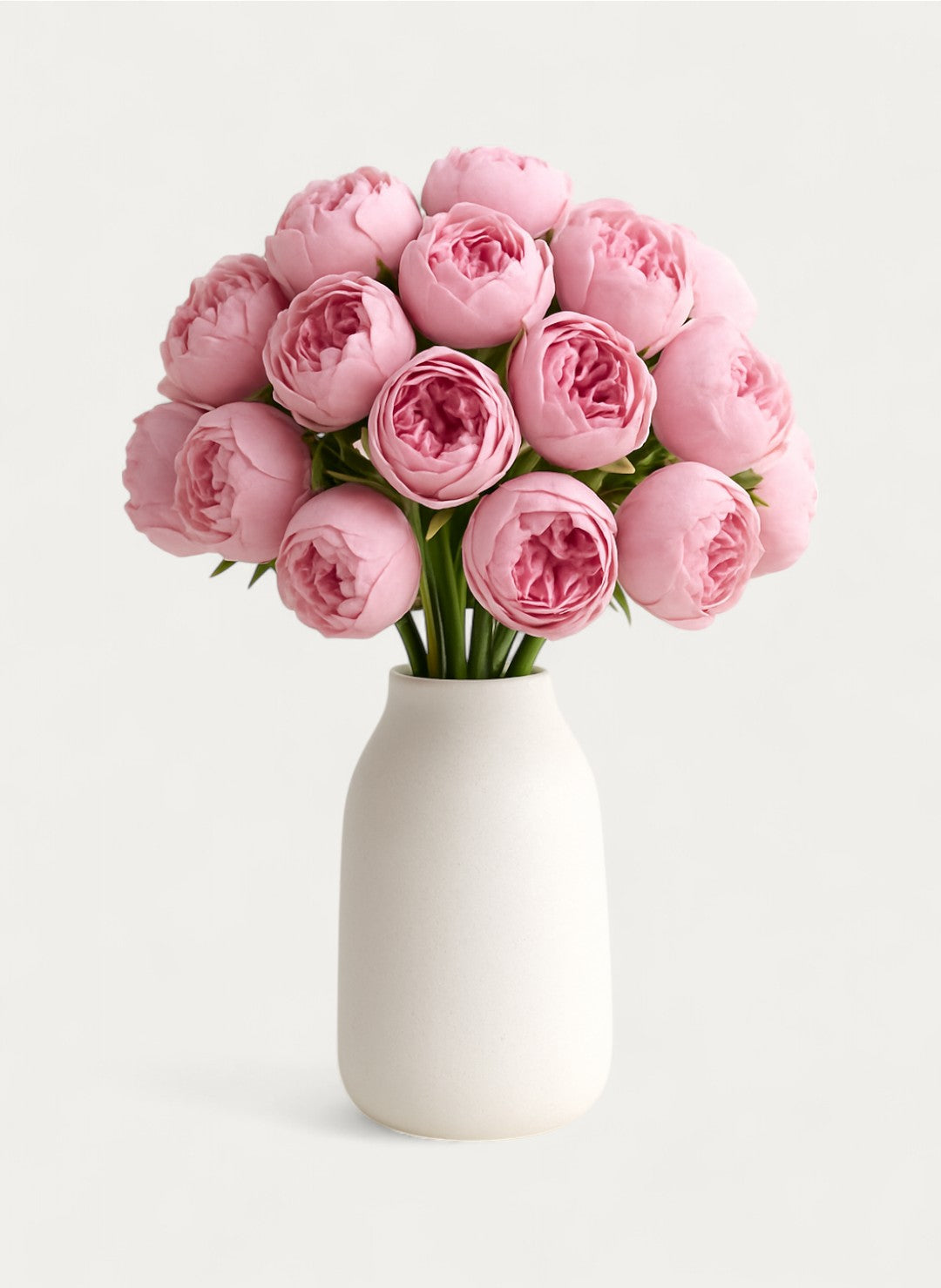 Bouquet de Pivoines Artificielles en Soie 27 têtes
