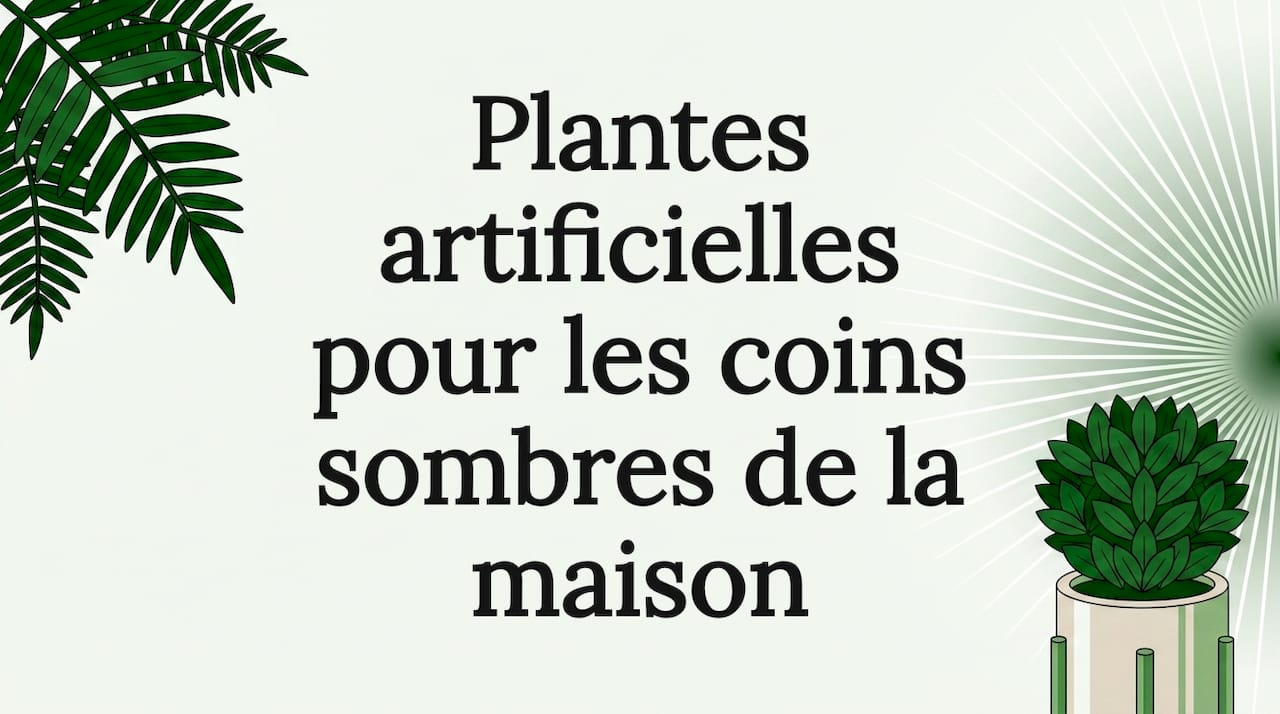 Une illustration végétale qui met en valeur le titre du blog en l'entourant élégamment