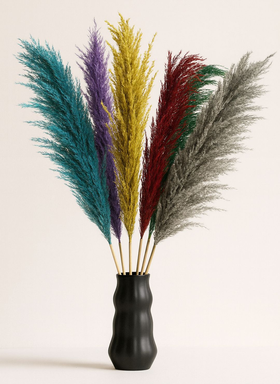 Grande Pampa Artificielle Colorée 80 cm
