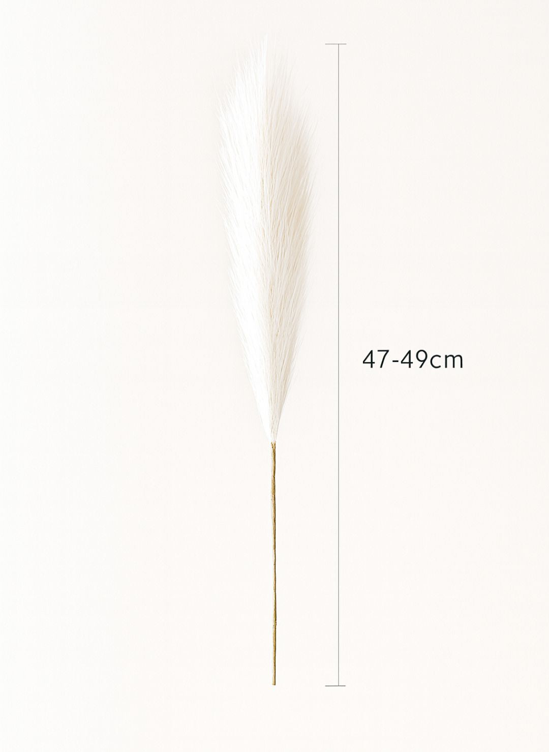 Fleurs Pampa Artificielles Touffues - 49 cm