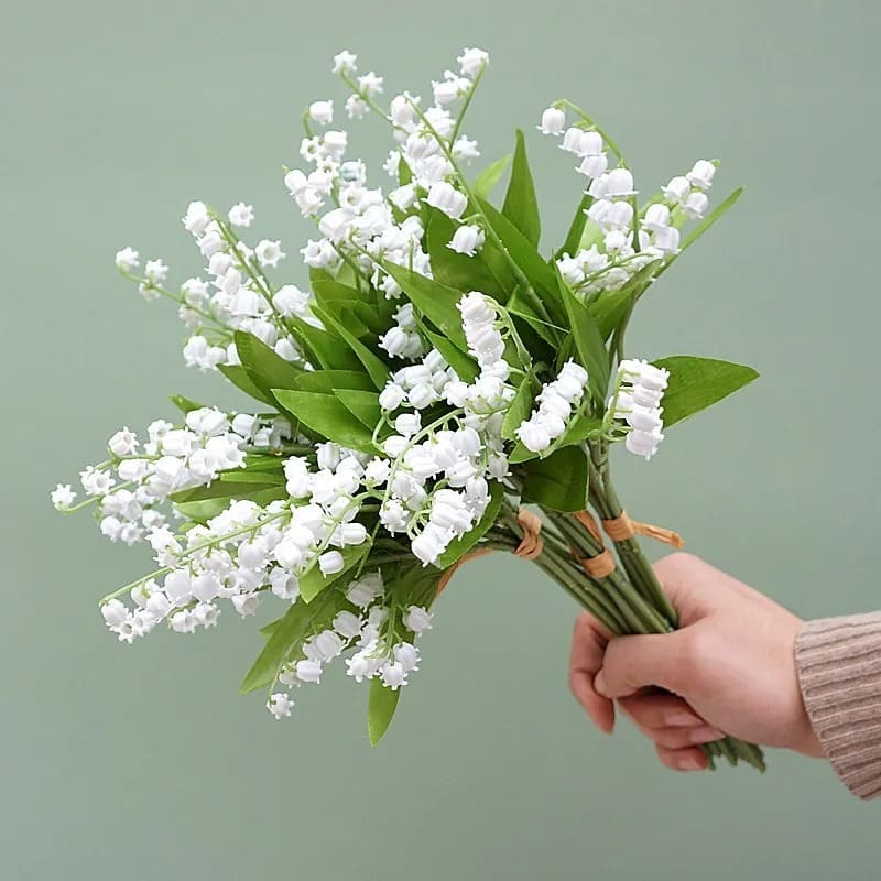 Bracelet 6 Brins de Muguet en Argent 925