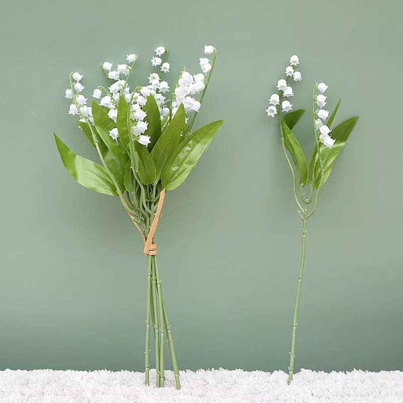Bracelet 6 Brins de Muguet en Argent 925