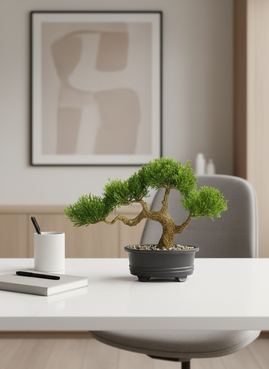 Bonsai Artificiel Cèdre du Japon 20cm