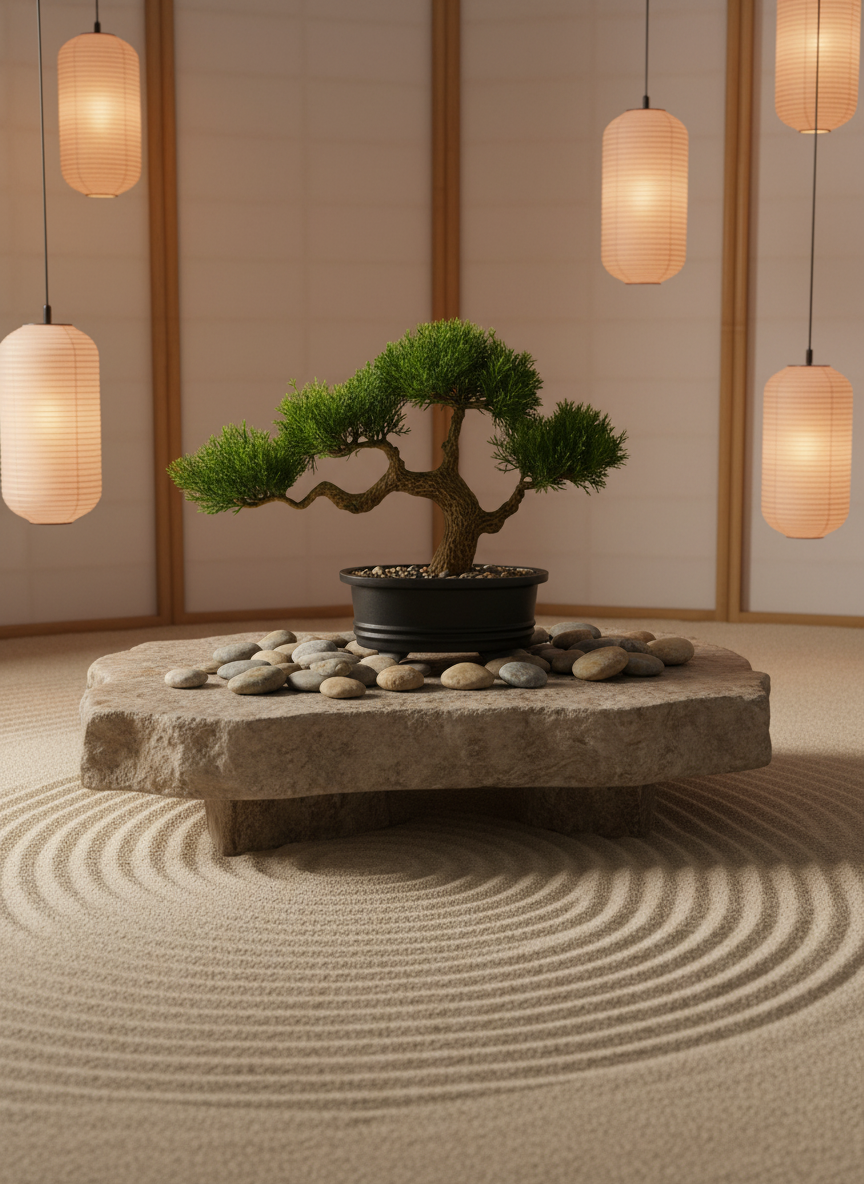 Bonsai Artificiel Cèdre du Japon 20cm