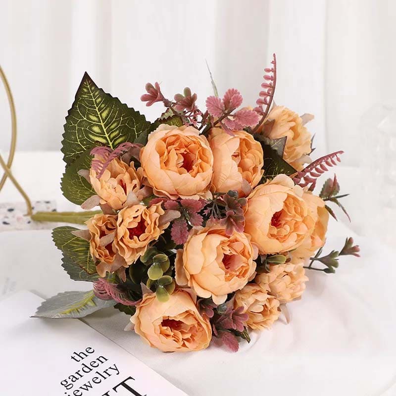 Bouquet de Fleurs Artificielles pour Cimetière