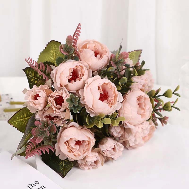 Bouquet de Fleurs Artificielles pour Cimetière