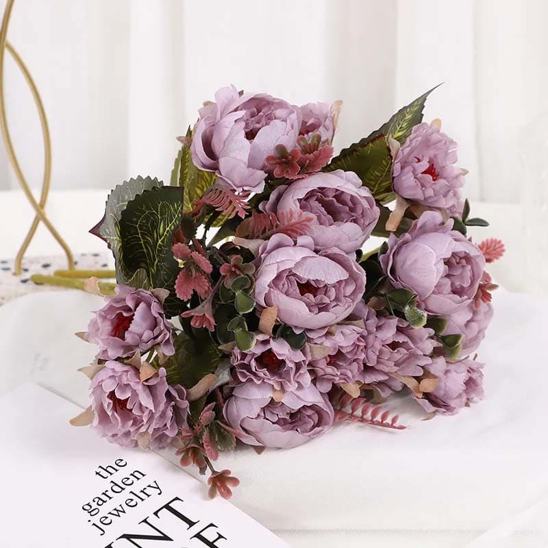 Bouquet de Fleurs Artificielles pour Cimetière
