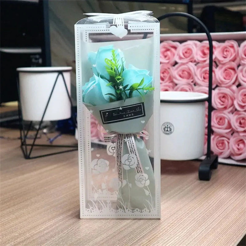 Bouquet Rose Éternelle - Cadeau Fleuri Pour Toujours