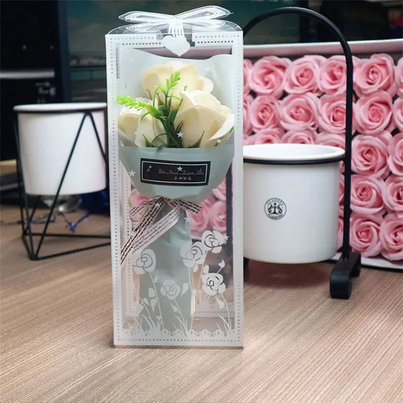 Bouquet Rose Éternelle - Cadeau Fleuri Pour Toujours