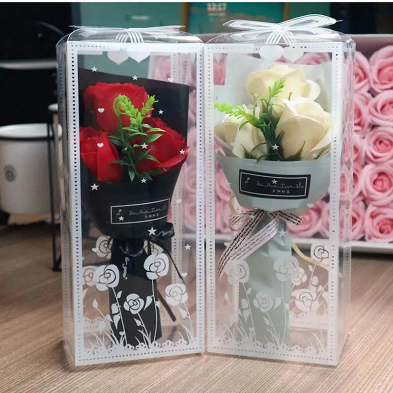 Bouquet Rose Éternelle - Cadeau Fleuri Pour Toujours