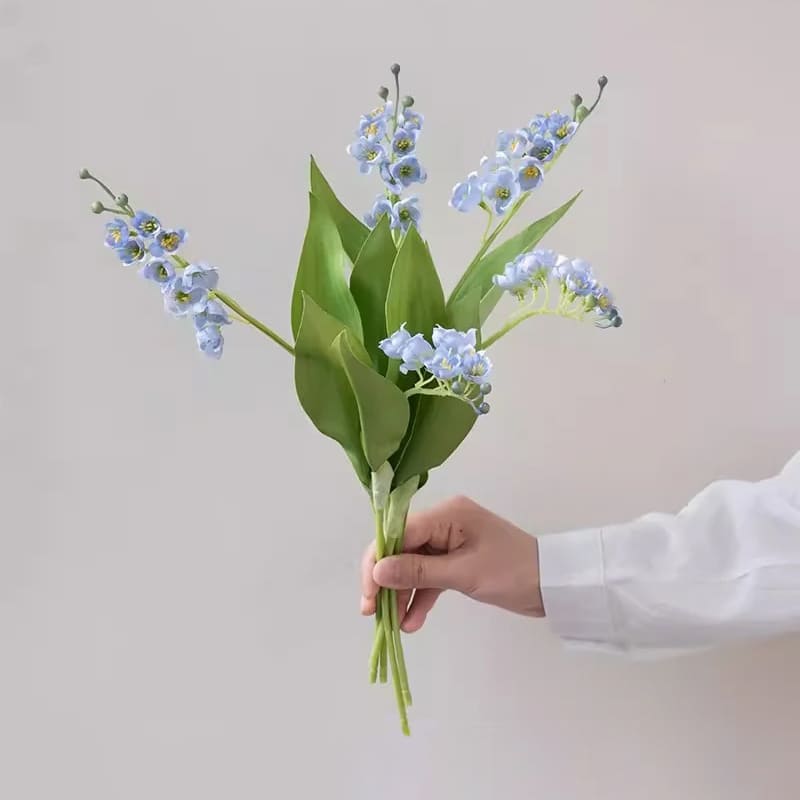 Bouquet de Muguet en Tissu