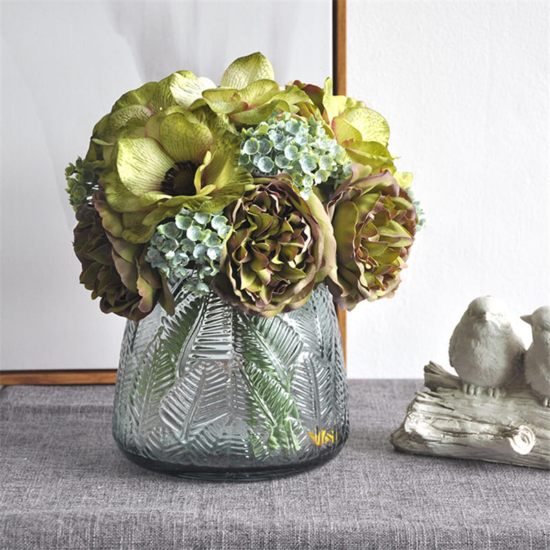 Bouquet de Pivoines et Anémones