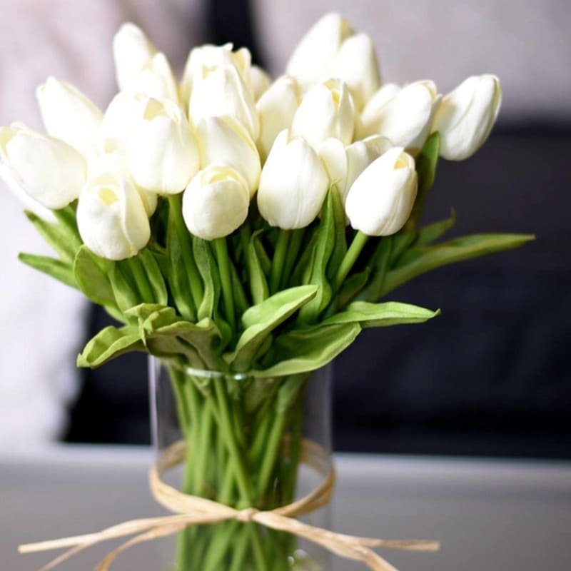 Bouquet de Tulipes Blanches