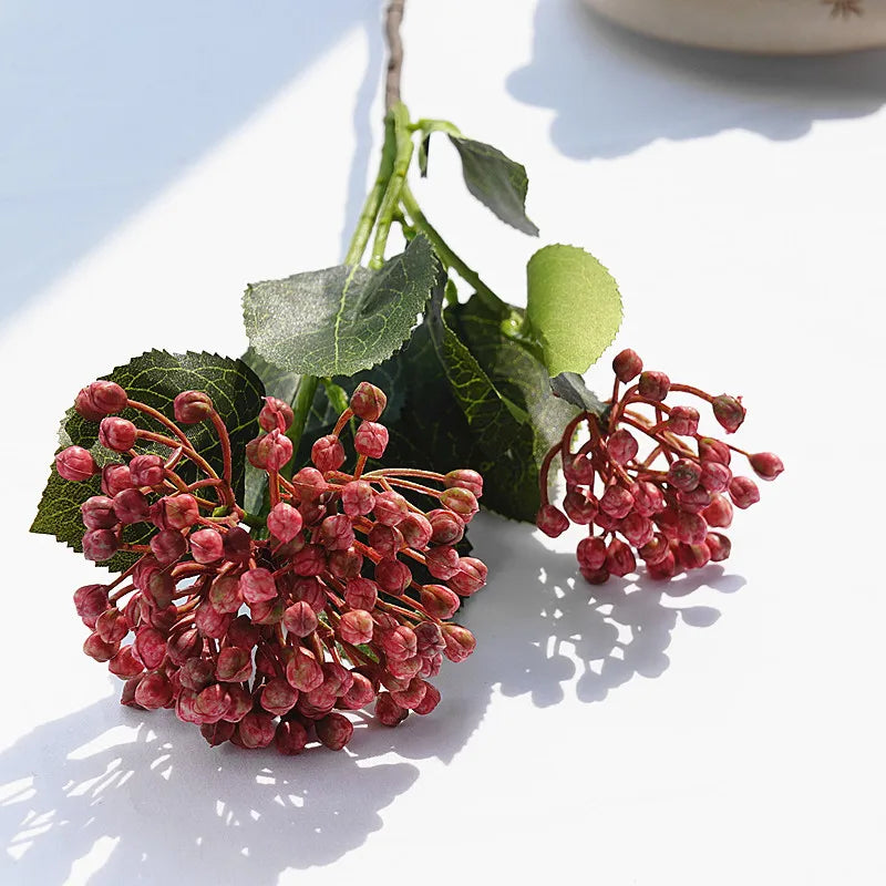 Branche Baies Artificielles Rouge