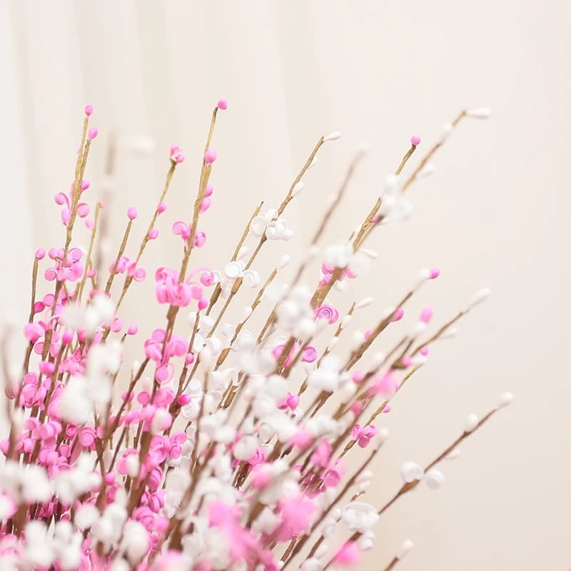 Branche de Fleurs en Plastique décorative