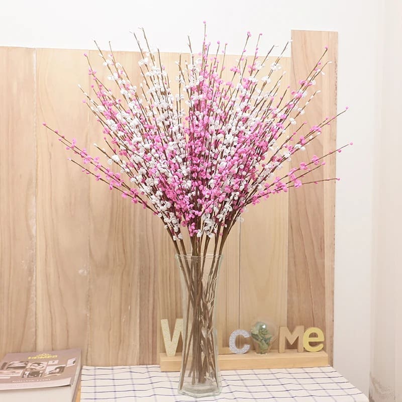 Branche de Fleurs en Plastique décorative