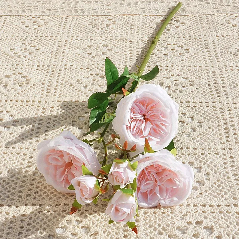 Roses Artificielles Branche Décorative