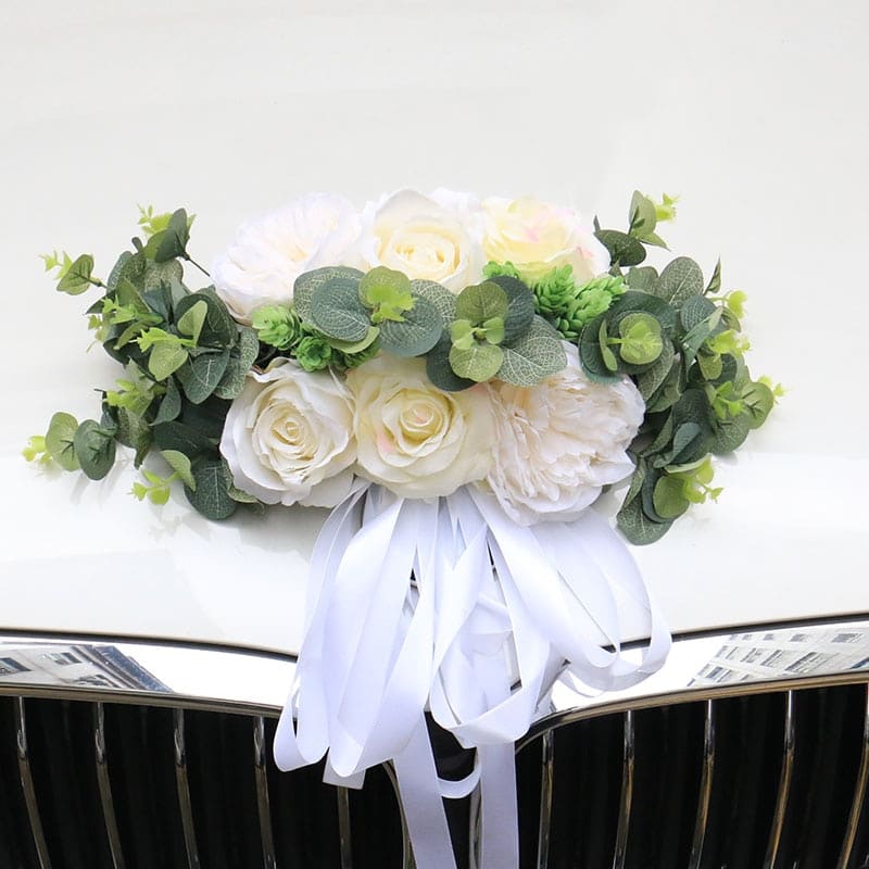 Capot Fleur Voiture Mariage