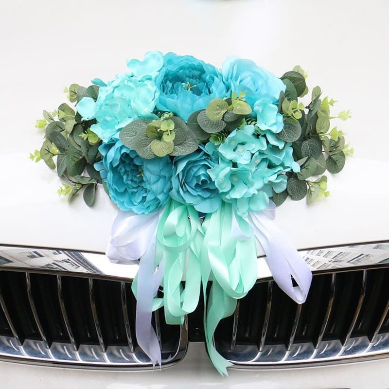 Capot Fleur Voiture Mariage