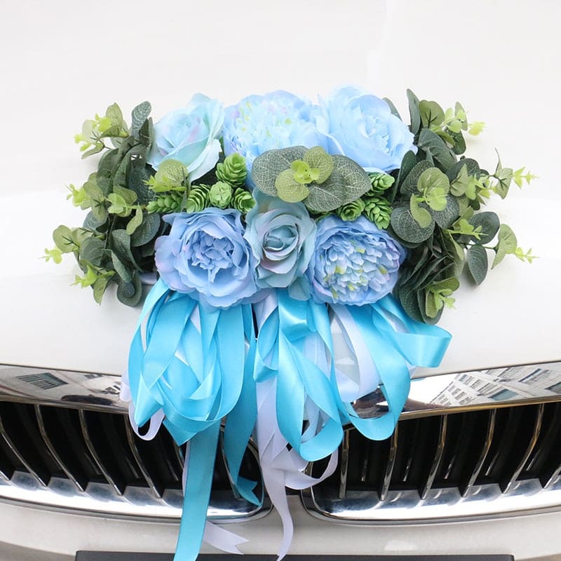 Capot Fleur Voiture Mariage