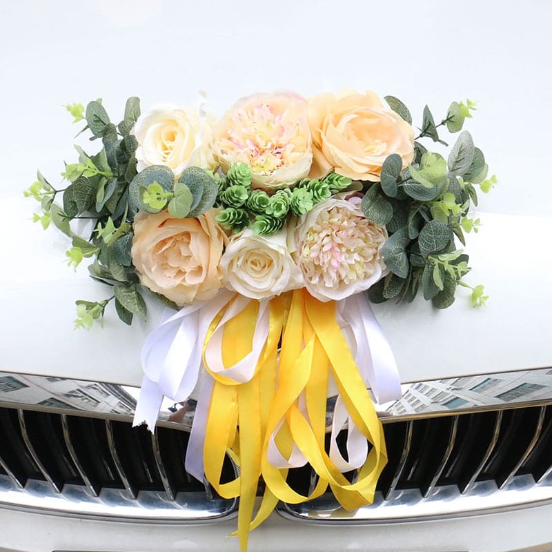 Capot Fleur Voiture Mariage