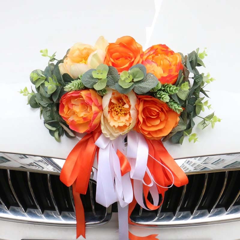 Capot Fleur Voiture Mariage