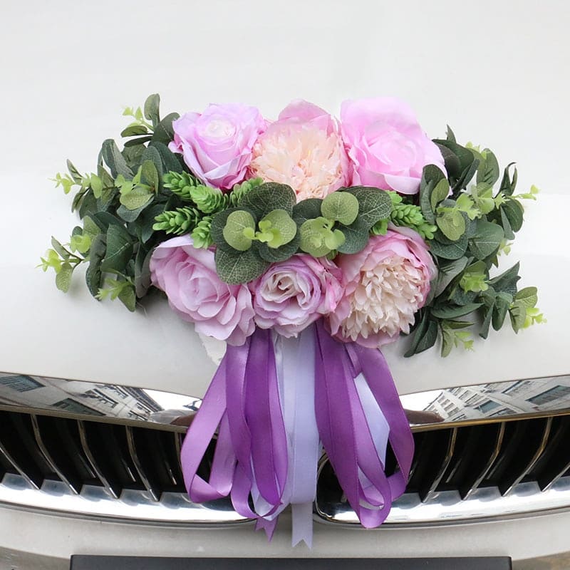 Capot Fleur Voiture Mariage