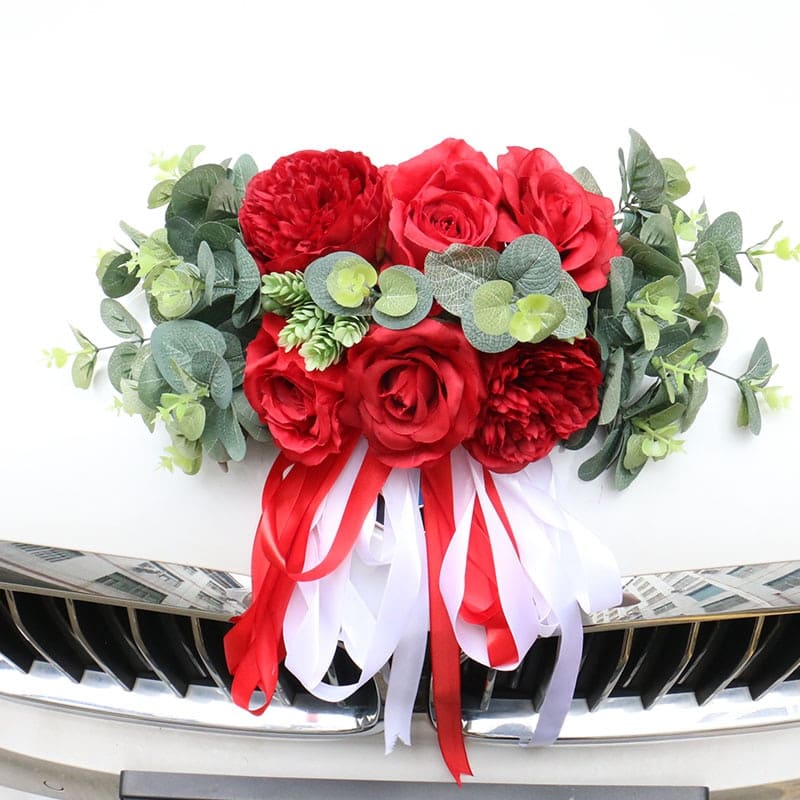Capot Fleur Voiture Mariage