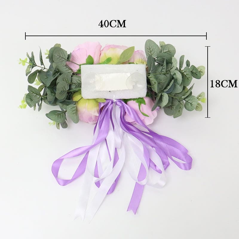 Capot Fleur Voiture Mariage