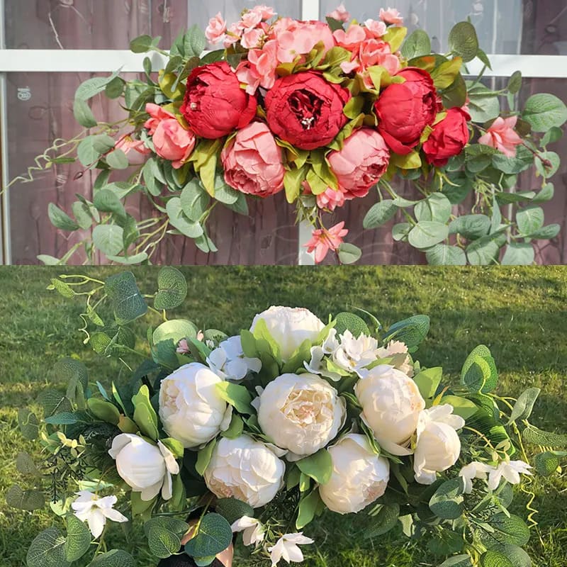 Composition Fleurs Artificielles Haut de Gamme