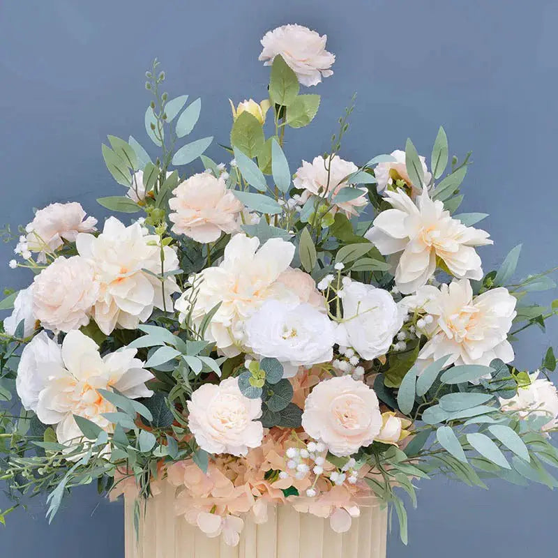 Composition Florale pour Table de Mariage