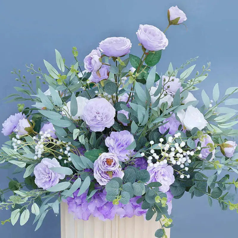 Composition Florale pour Table de Mariage