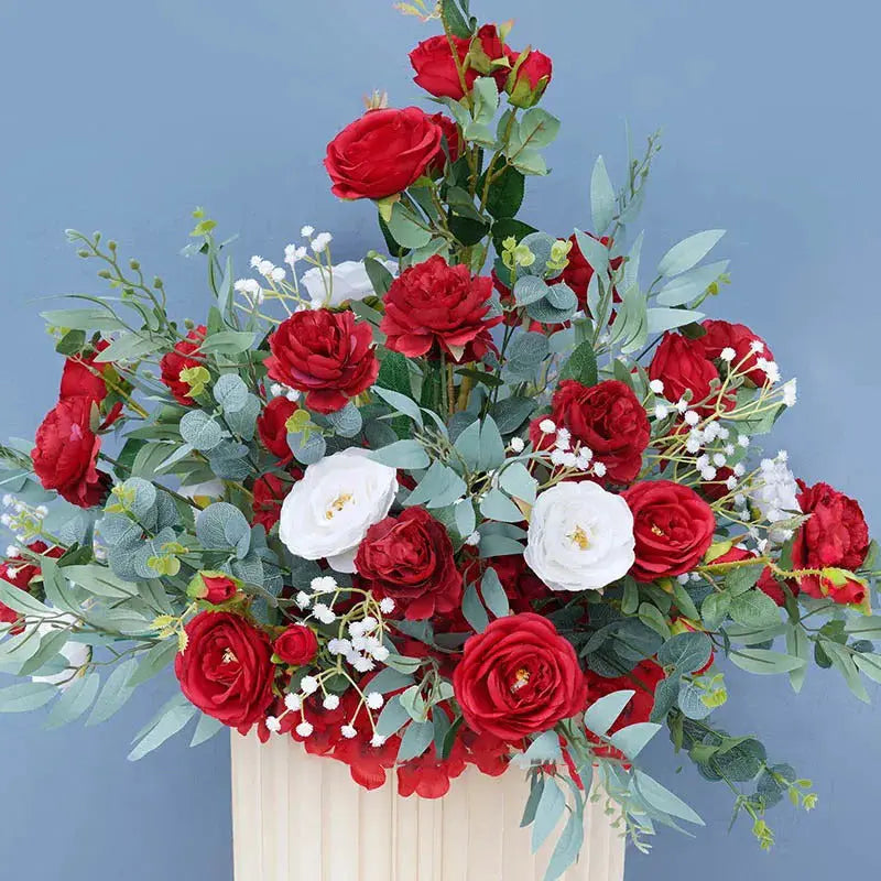Composition Florale pour Table de Mariage
